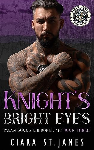 Book cover for "Knight's Bright Eyes" by Ciara St James