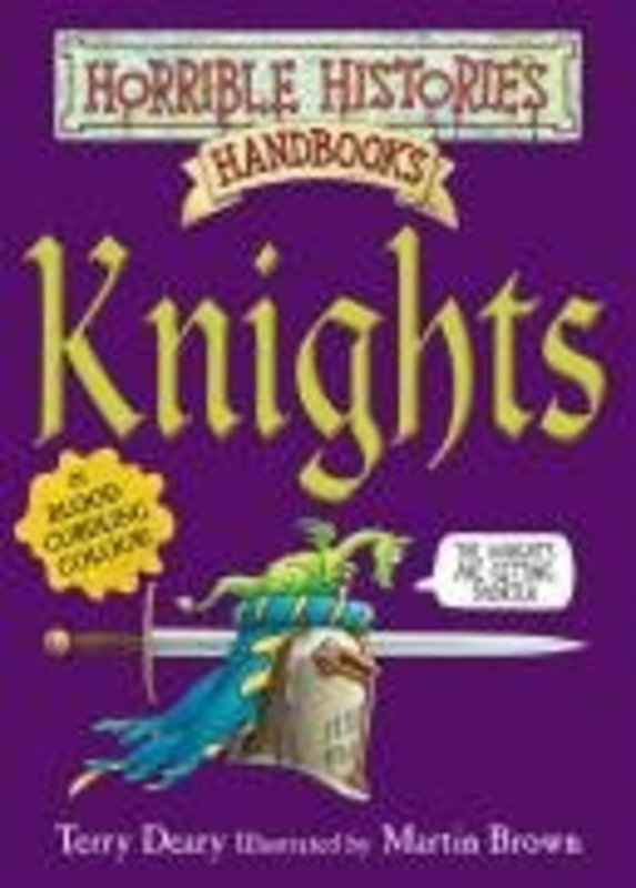 Book cover for "Knights" by Terry Deary