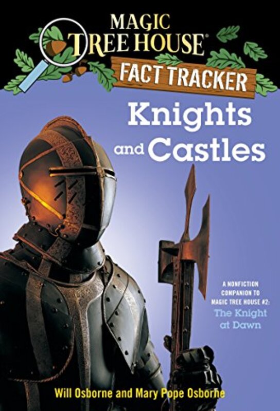 Book cover for "Knights and Castles" by Mary Pope Osborne