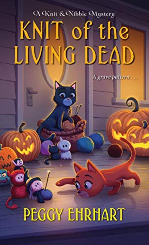 Book cover for "Knit of the Living Dead" by Peggy Ehrhart