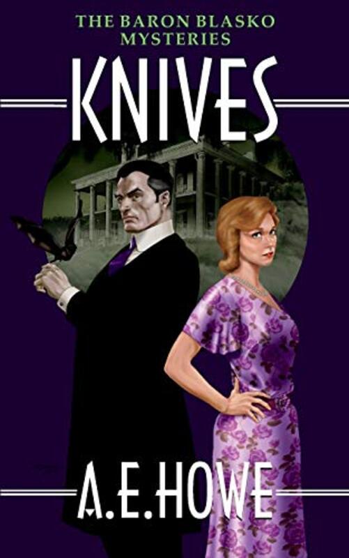 Book cover for "Knives" by AE Howe