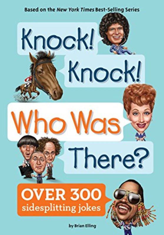 Book cover for "Knock! Knock! Who Was There?" by Who HQ