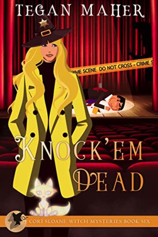 Book cover for "Knock 'Em Dead" by Tegan Maher