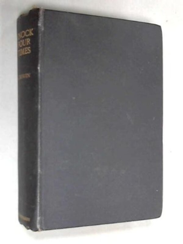 Book cover for "Knock Four Times" by Margaret Irwin