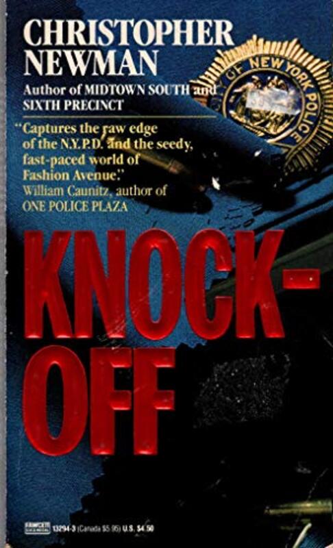Book cover for "Knock-Off" by Christopher Newman