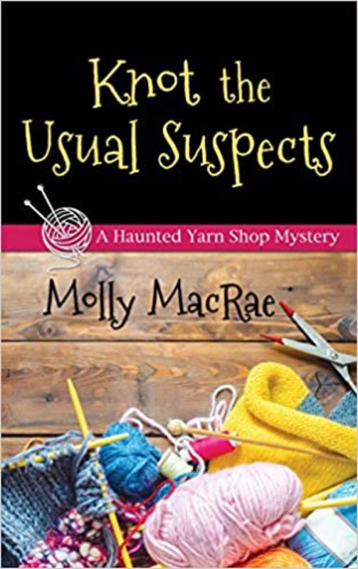 Book cover for "Knot the Usual Suspects" by Molly MacRae