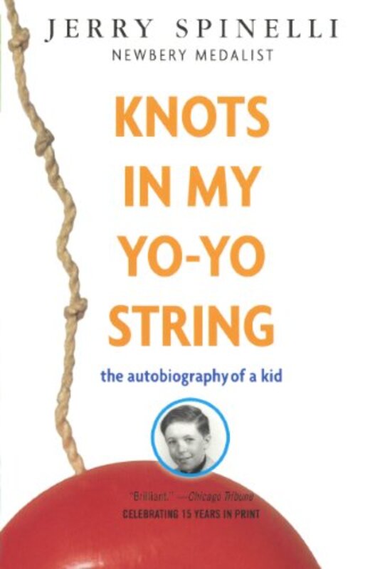 Book cover for "Knots in My Yo-Yo String" by Jerry Spinelli