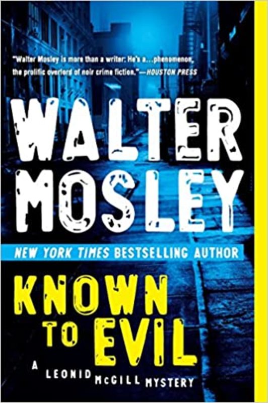 Book cover for "Known to Evil" by Walter Mosley