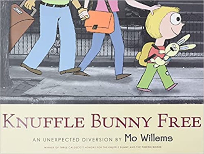 Book cover for "Knuffle Bunny Free" by Mo Willems