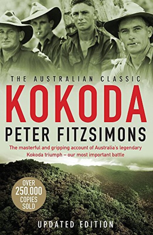 Book cover for "Kokoda" by Peter FitzSimons