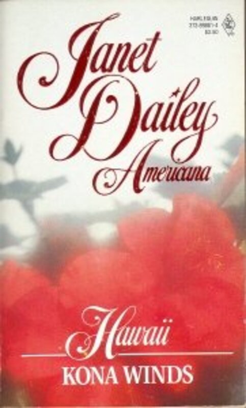 Book cover for "Kona Winds: Hawaii" by Janet Dailey