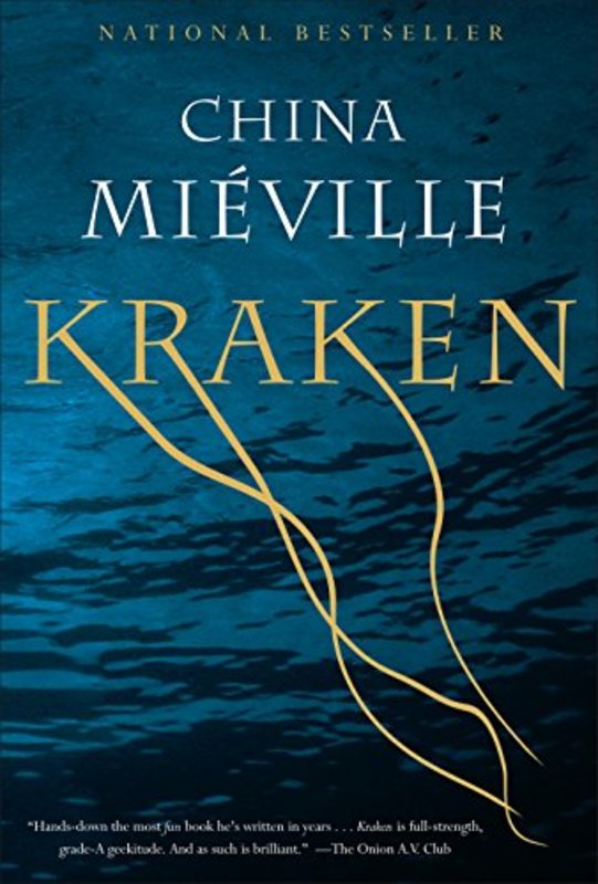 Book cover for "Kraken" by China Miéville