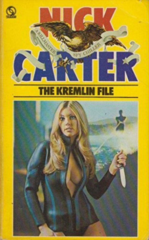 Book cover for "Kremlin File" by Nick Carter