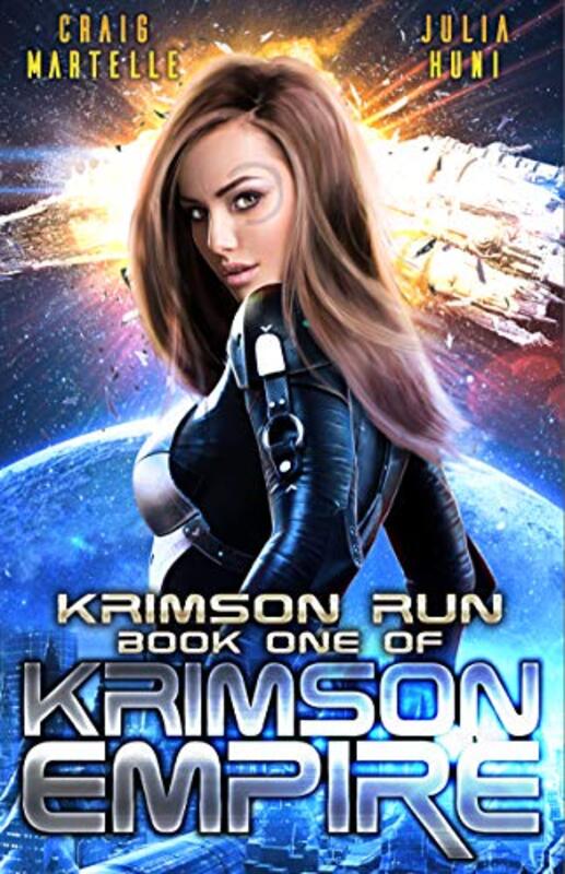 Book cover for "Krimson Run" by Craig Martelle