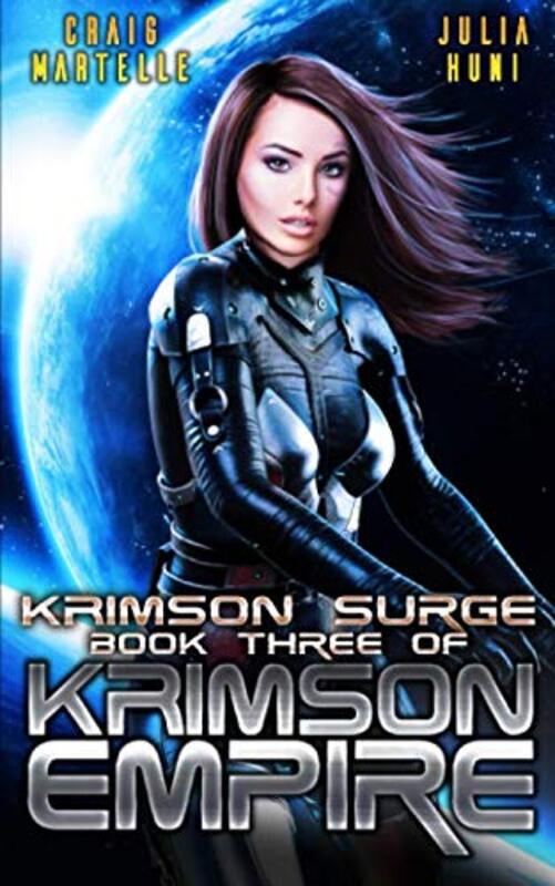 Book cover for "Krimson Surge" by Craig Martelle