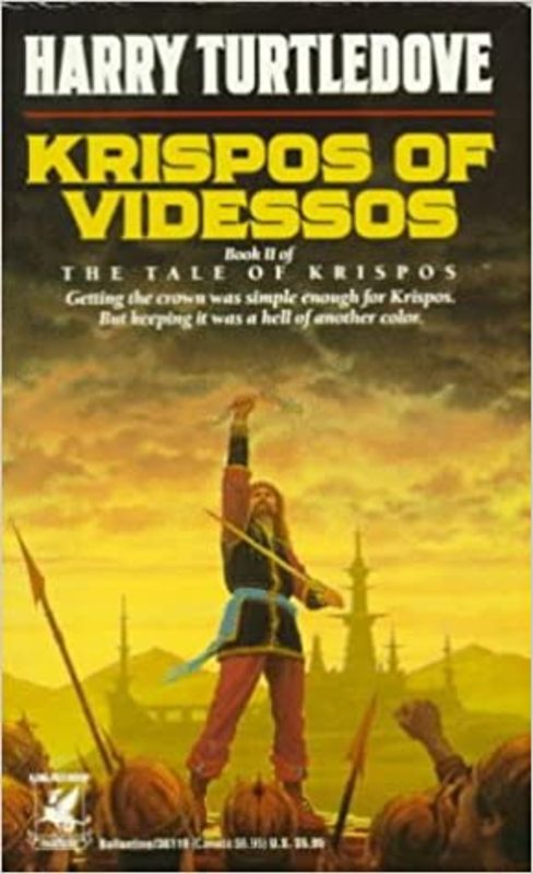 Book cover for "Krispos of Videssos" by Harry Turtledove