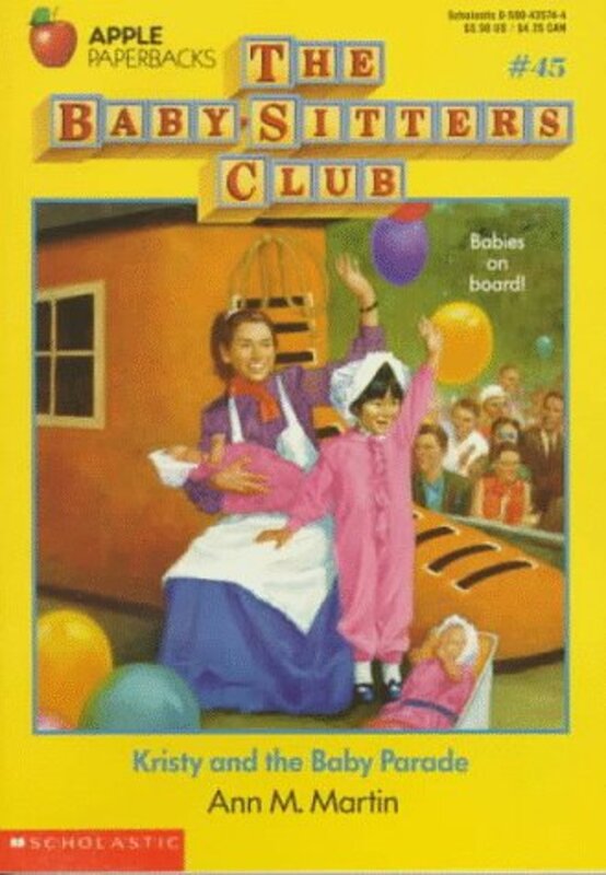 Book cover for "Kristy and the Baby Parade" by Ann M Martin