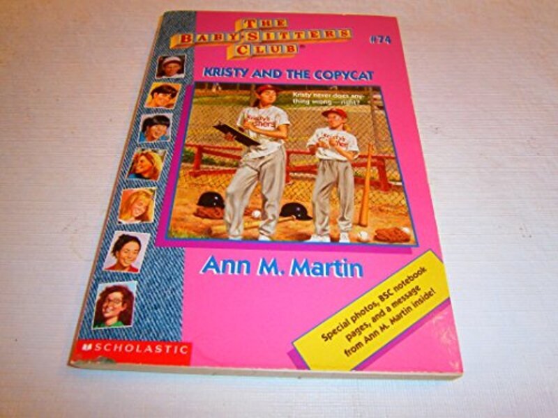 Book cover for "Kristy and the Copycat" by Ann M Martin