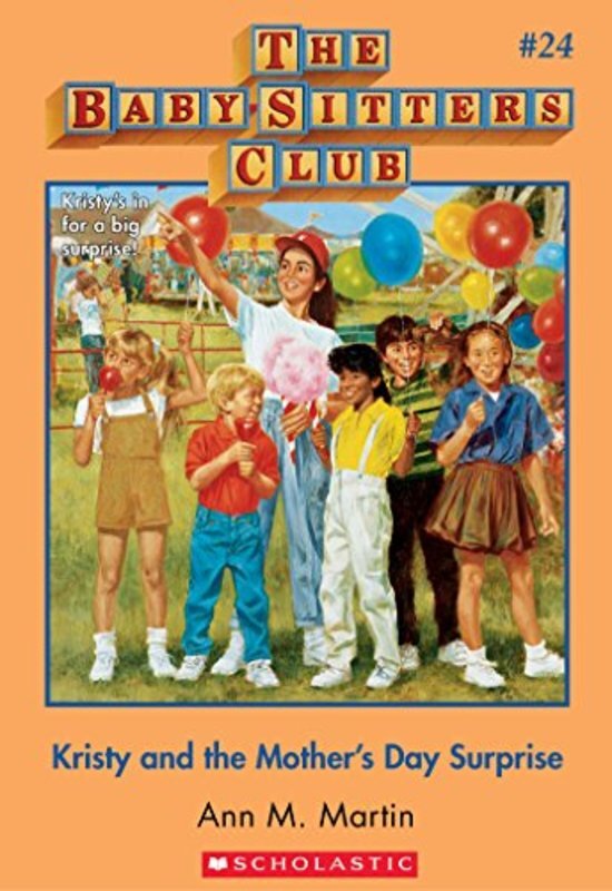 Book cover for "Kristy and the Mother's Day Surprise" by Ann M. Martin