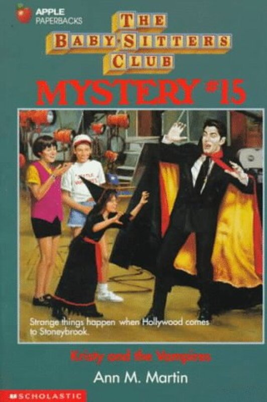 Book cover for "Kristy and the Vampires" by Ann M Martin
