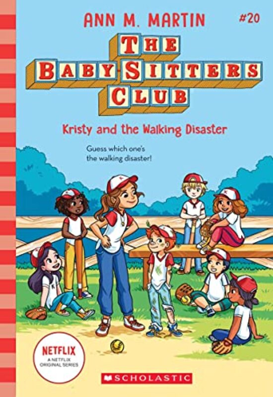 Book cover for "Kristy and the Walking Disaster" by Ann M Martin