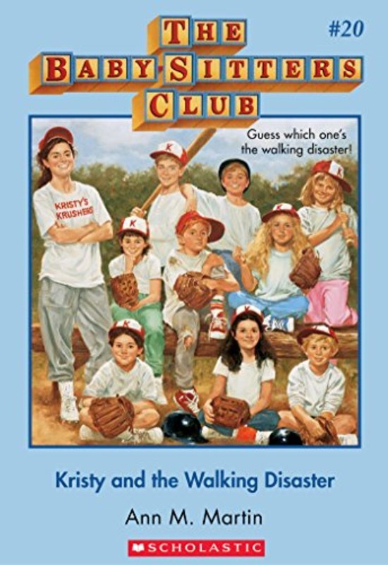 Book cover for "Kristy and the Walking Disaster" by Ann M. Martin
