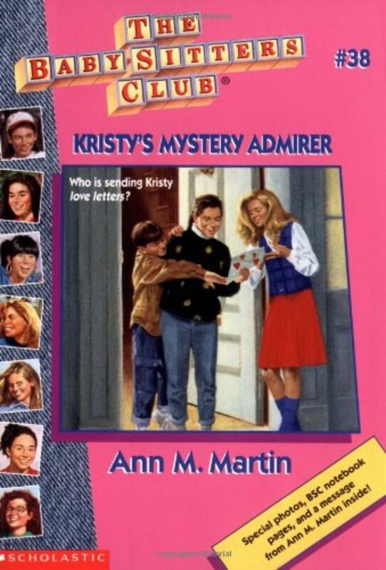 Book cover for "Kristy's Mystery Admirer" by Ann M Martin