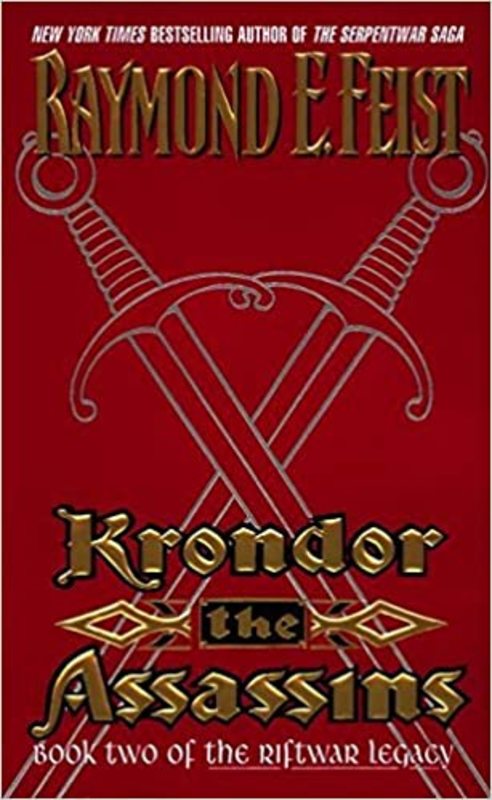 Book cover for "Krondor the Assassins" by Raymond E. Feist
