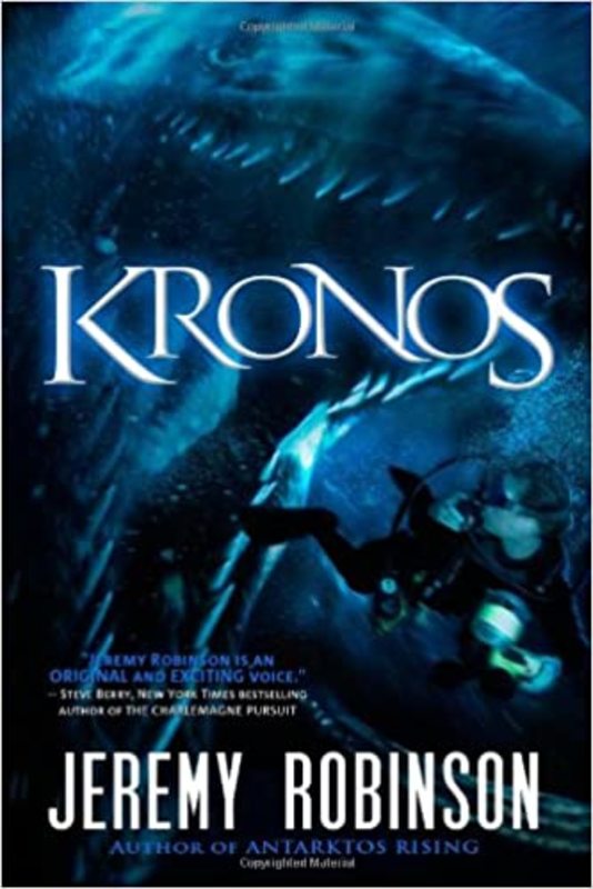 Book cover for "Kronos" by Jeremy Robinson