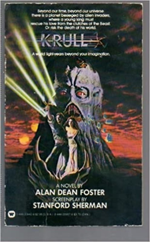 Book cover for "Krull" by Alan Dean Foster