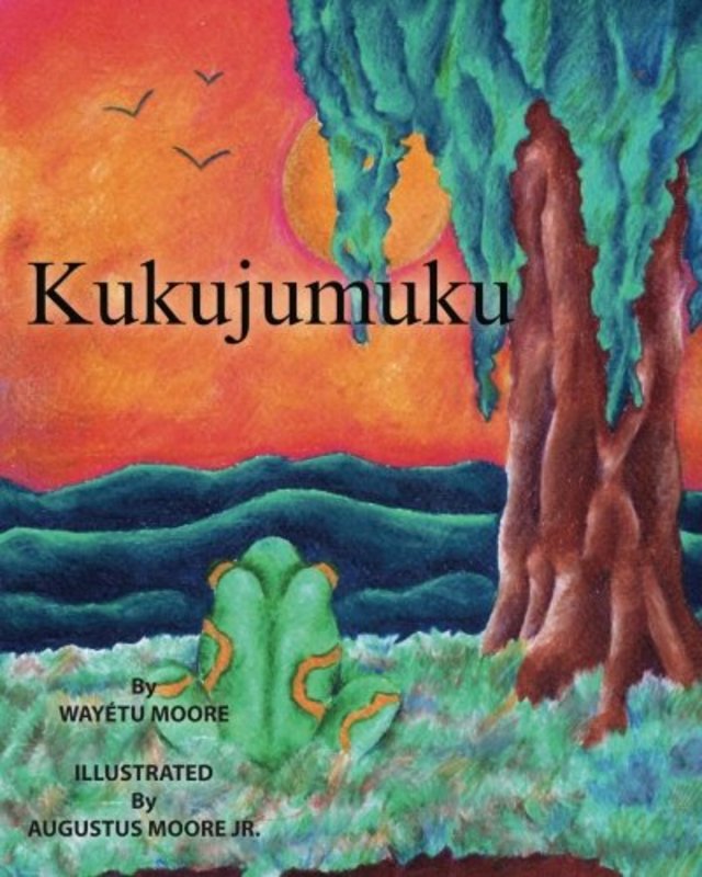 Book cover for "Kukujumuku" by Wayetu Moore