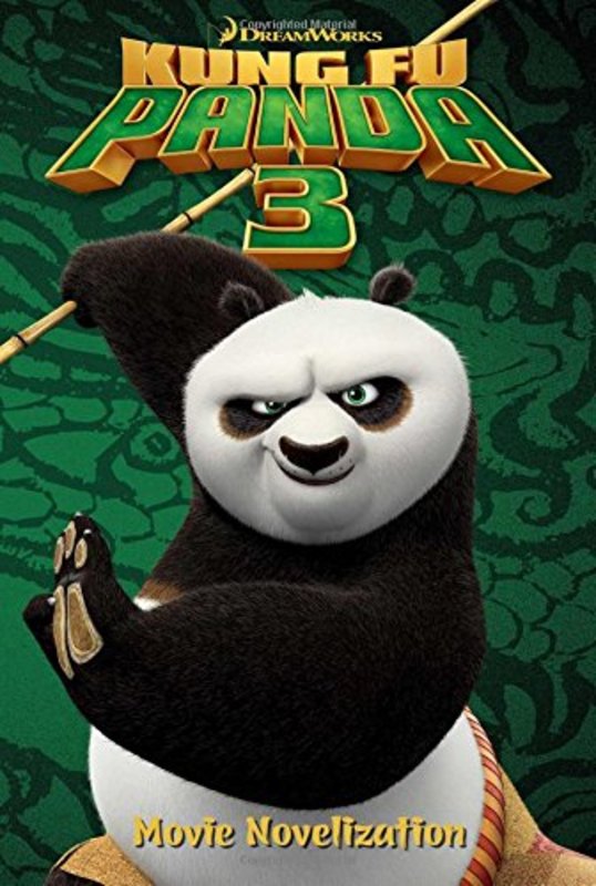 Book cover for "Kung Fu Panda 3" by Tracey West