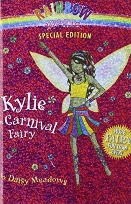 Book cover for "Kylie the Carnival Fairy" by Daisy Meadows