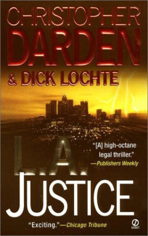 Book cover for "L.A. Justice" by Dick Lochte