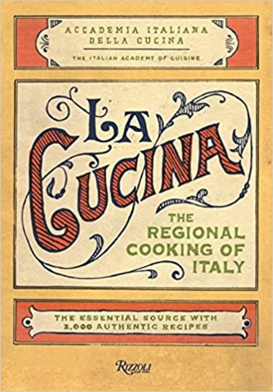 Book cover for "La Cucina" by The Italian Academy of Cuisine