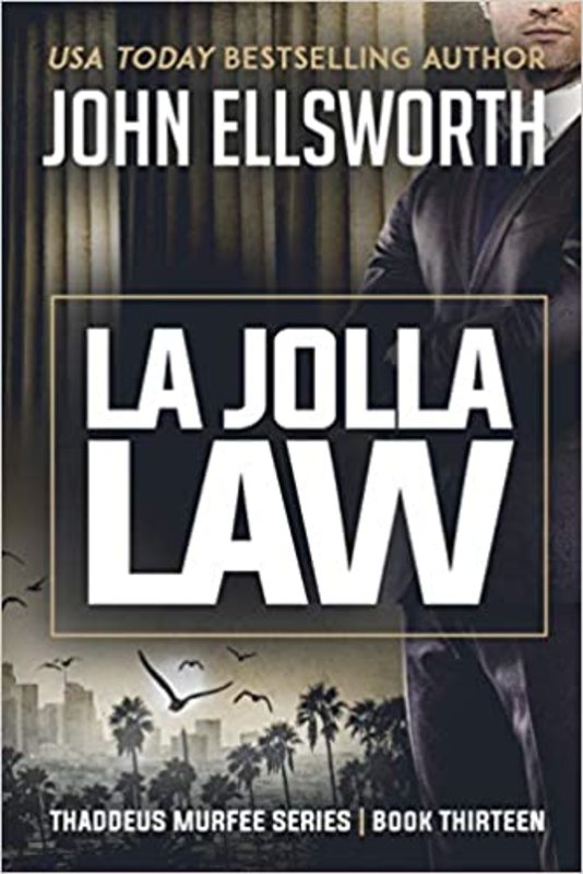 Book cover for "La Jolla Law" by John Ellsworth