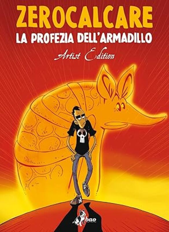 Book cover for "La Profezia dell'Armadillo" by Zerocalcare