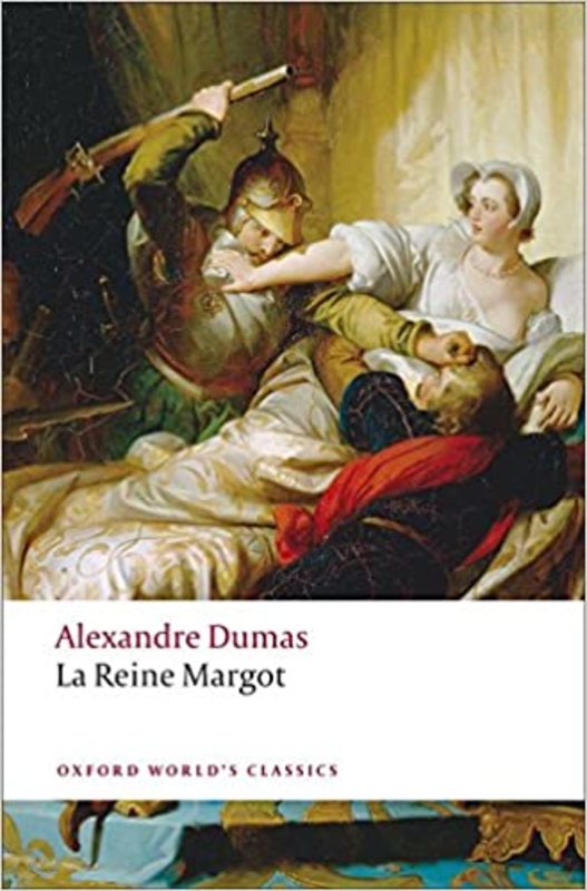 Book cover for "La Reine Margot" by Alexandre Dumas