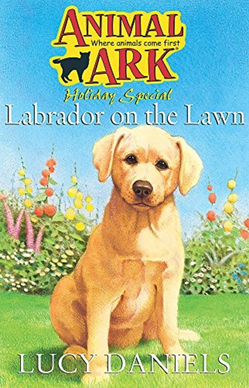 Book cover for "Labrador on the Lawn" by Lucy Daniels