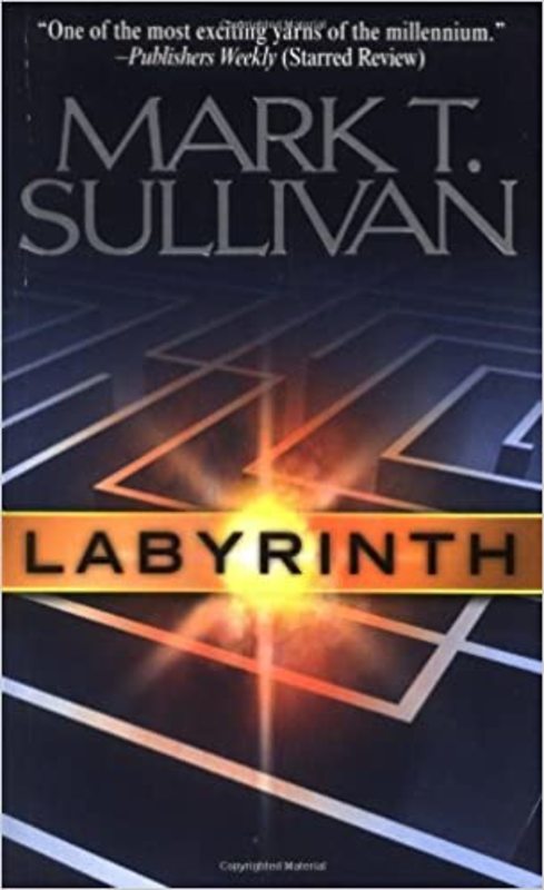 Book cover for "Labyrinth" by Mark T Sullivan