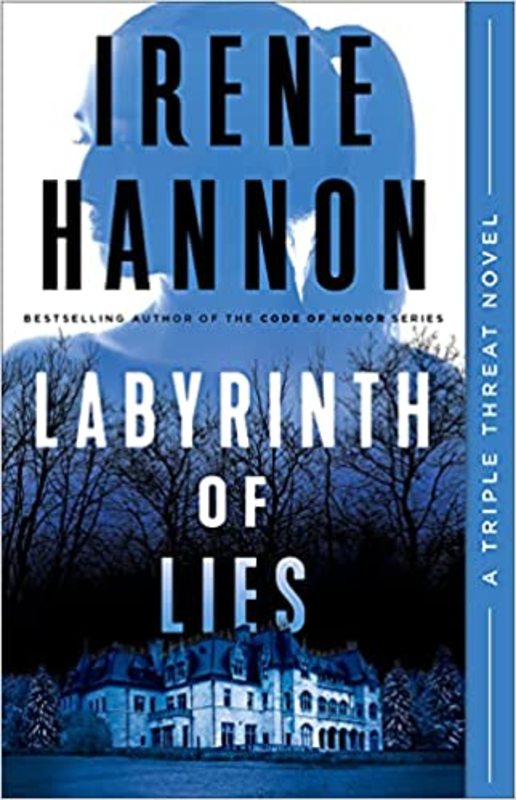 Book cover for "Labyrinth of Lies" by Irene Hannon