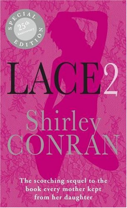 Book cover for "Lace II" by Shirley Conran
