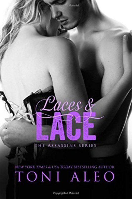 Book cover for "Laces and Lace" by Toni Aleo