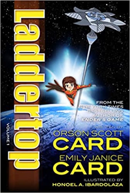 Book cover for "Laddertop, Volume 1" by Orson Scott Card