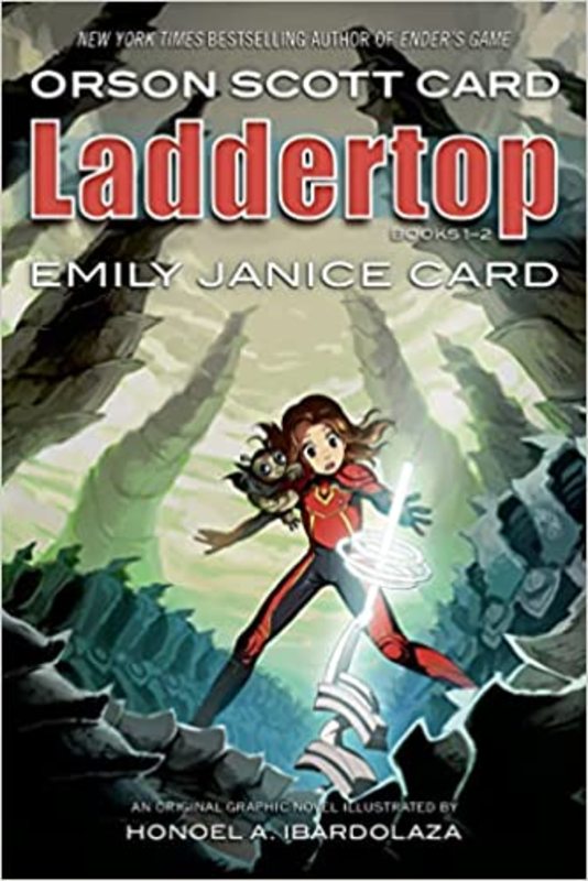 Book cover for "Laddertop, Volume 2" by Orson Scott Card