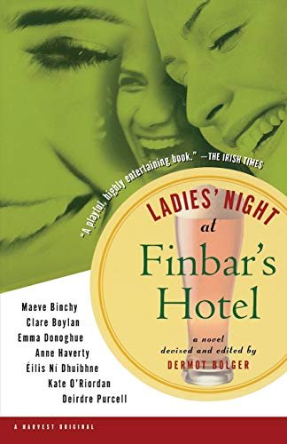 Book cover for "Ladies' Night at Finbar's Hotel" by Emma Donoghue