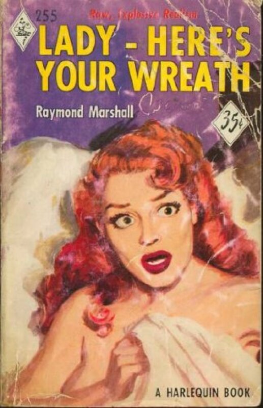 Book cover for "Lady -- Here's Your Wreath" by James Hadley Chase