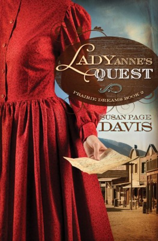 Book cover for "Lady Anne's Quest" by Susan Page Davis