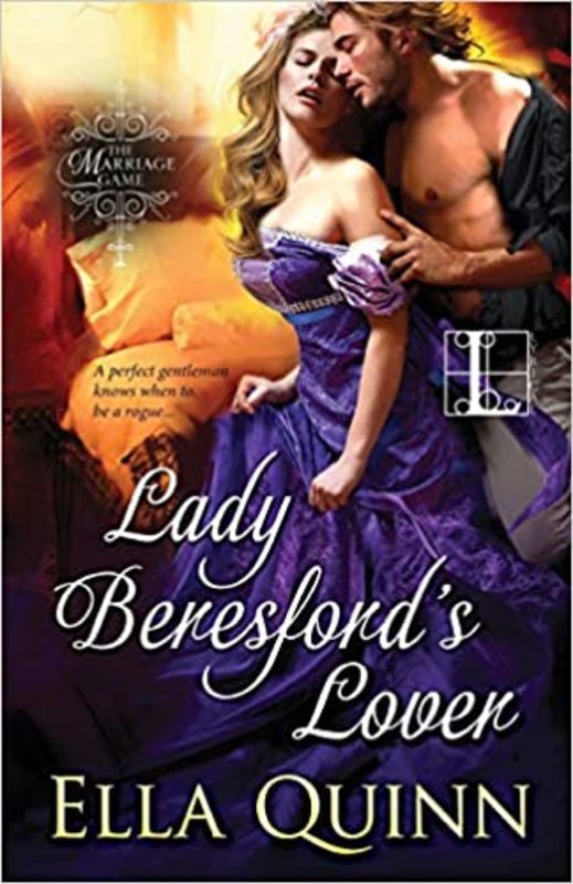 Book cover for "Lady Beresford's Lover" by Ella Quinn