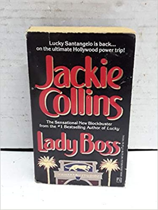 Book cover for "Lady Boss" by Jackie Collins